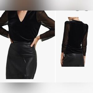 Н Halston blouse